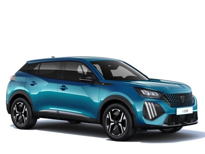 Peugeot 2008, Peugeot 2008 ALLURE Elektromotor 115 kW / 156 k (Baterie 54 kWh), barva modrá