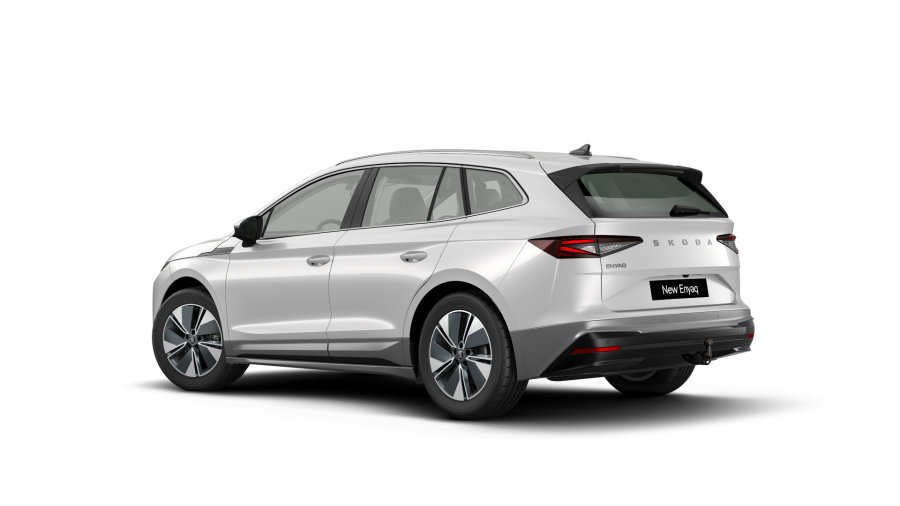 Škoda Enyaq iV, 63 kWh 150 kW 1° automatická, barva bílá