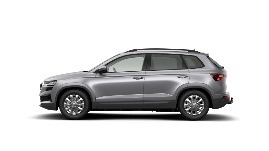 Škoda Karoq, 2,0 TDI 110 kW 7° automatická DSG 4x4, barva stříbrná