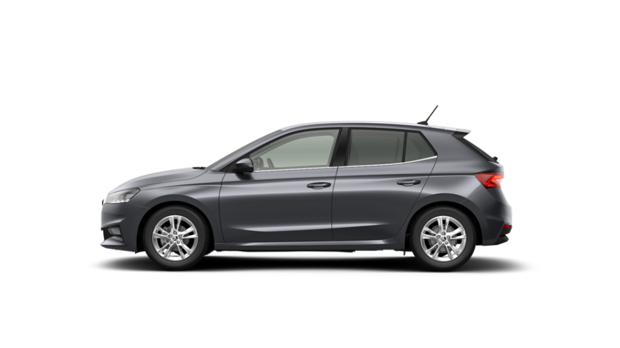 Škoda Fabia, 1,0 TSI 70 kW 5-stup. mech., barva šedá