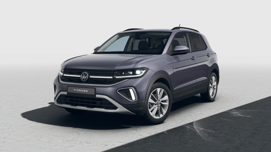 Volkswagen T-Cross, T-Cross People 1.0 TSI 85 kW 7DSG, barva šedá
