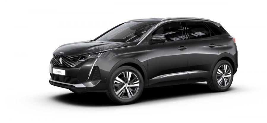 Peugeot 3008, Allure Pack 1,5 BHDi 130k man6, barva šedá