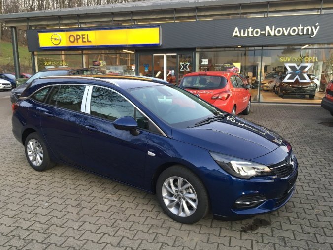 Opel Astra, K+ ST Elegance 1.2 Turbo, barva modrá