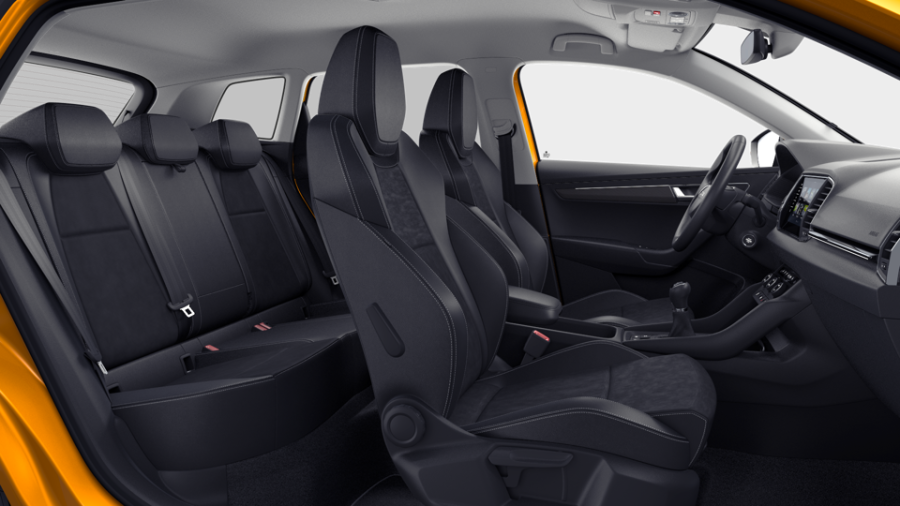 Škoda Karoq, 2,0 TDI 85 kW 6-stup. mech., barva oranžová