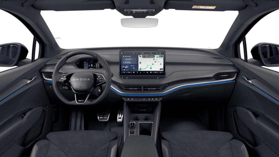 Škoda Elroq, 82 kWh 1° převodovka, barva černá