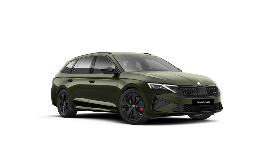 Škoda Octavia, 2,0 TSI 195 kW 7-stup. automat., barva zelená