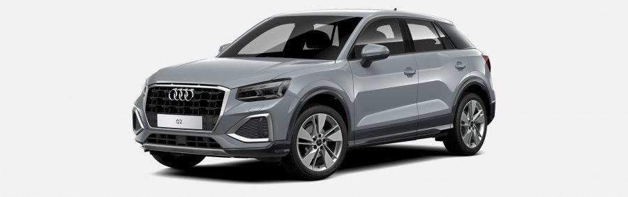 Audi Q2, Q2 Advanced 35 TFSI 110kW CoD, barva šedá