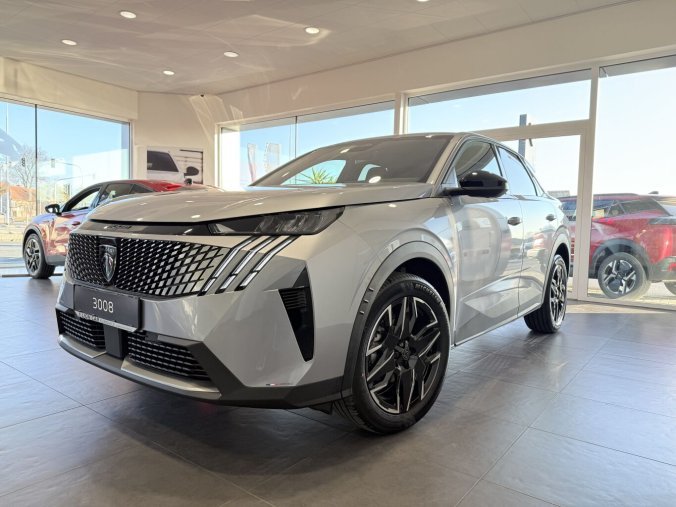 Peugeot 3008, Peugeot 3008 ALLURE Hybrid 136k, Automat, barva šedá