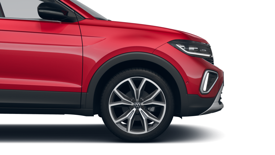 Volkswagen T-Cross, T-Cross Style 1.0 TSI 85 kW 7DSG, barva červená