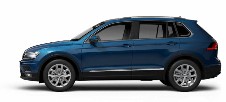 Volkswagen Tiguan, Maraton Edition 2,0 TDI 6G, barva modrá