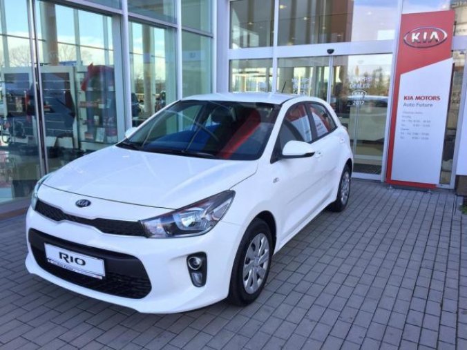 Kia Rio, 1,25 CVVT Comfort, barva bílá