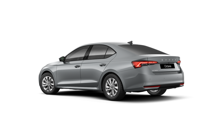 Škoda Octavia, 1,5 TSI m-HEV 110 kW 7° automatická DSG, barva stříbrná