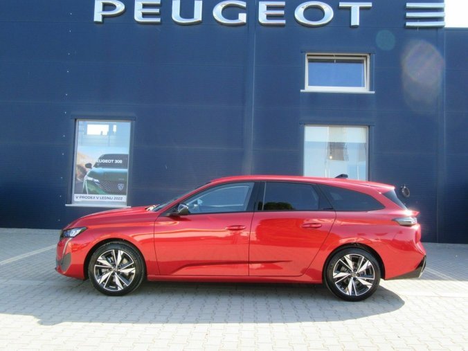 Peugeot 308, Peugeot 308 SW ALLURE PACK 1.2 PT 130k EAT, barva červená