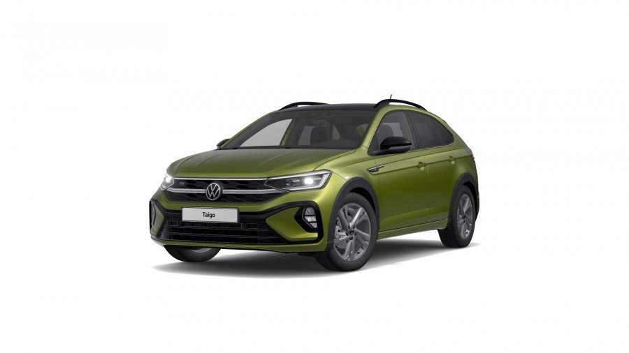 Volkswagen Taigo, Taigo R-Line 1,0 TSI 7DSG, barva zelená