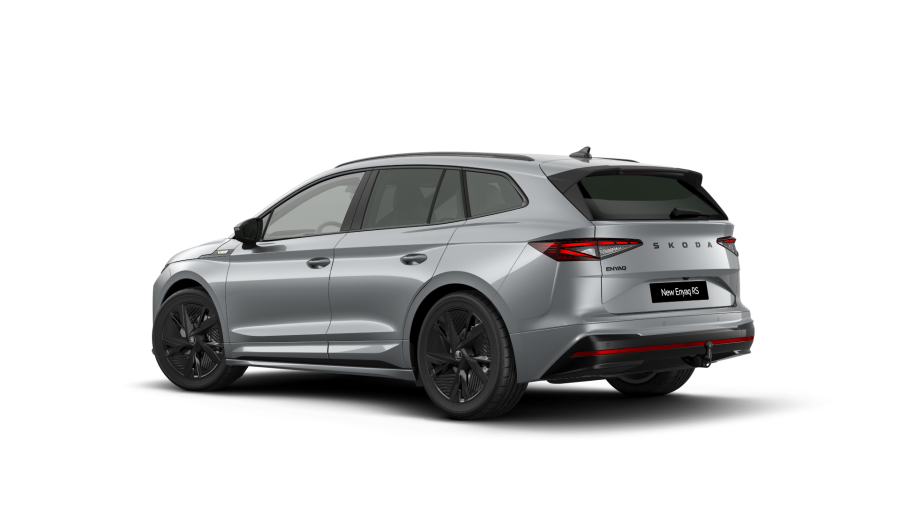 Škoda Enyaq iV, 84 kWh 250 kW 1° automatická 4x4, barva stříbrná