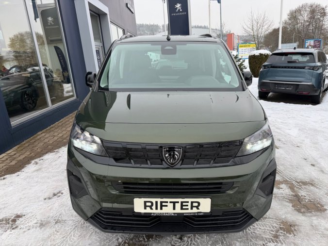 Peugeot Rifter, Peugeot Rifter LONG ALLURE BlueHDi 130k MAN6, barva zelená