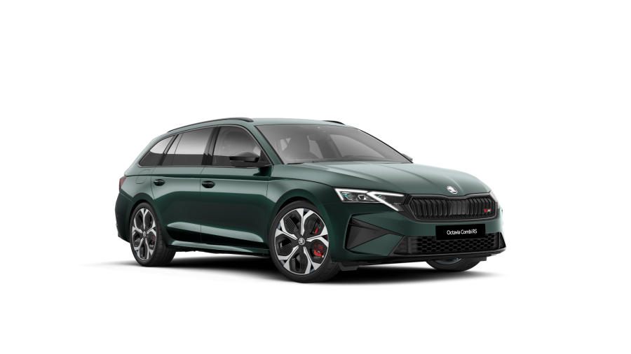 Škoda Octavia, 2,0 TSI 195 kW 7° automatická DSG, barva zelená