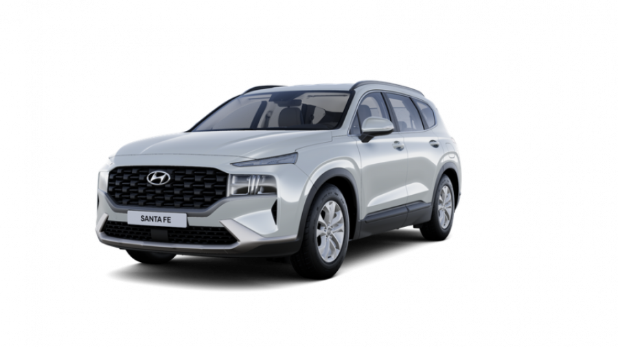 Hyundai Santa Fe, 2,2 CRDi 4×4 142 kW 8DCT, barva bílá