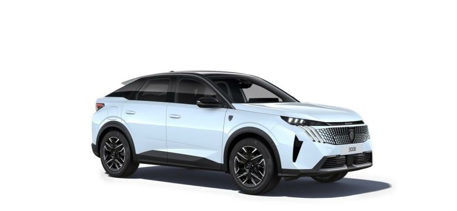 Peugeot 3008, Peugeot 3008 ALLURE HYBRID 136 e-DCS6, barva bílá
