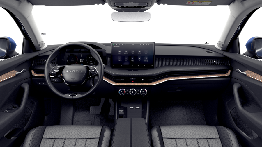 Škoda Superb, 2,0 TDI 142 kW 7° automatická DSG 4x4, barva modrá