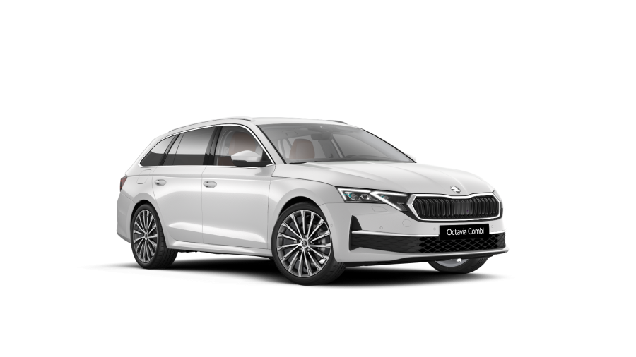 Škoda Octavia, 1,5 TSI m-HEV 110 kW 7° automatická DSG, barva bílá