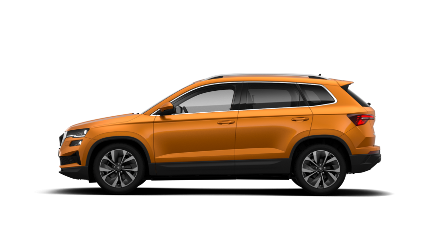 Škoda Karoq, 1,5 TSI 110 kW 7-stup. automat., barva oranžová