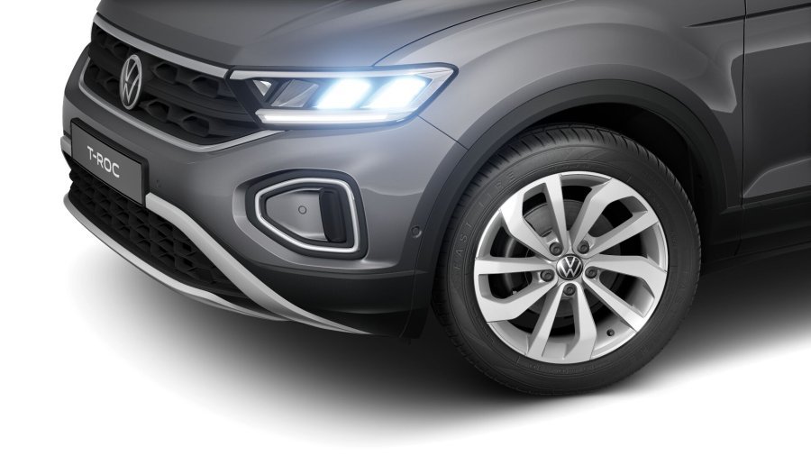 Volkswagen T-Roc, T-Roc People 1,0 TSI 85 kW 6G, barva šedá