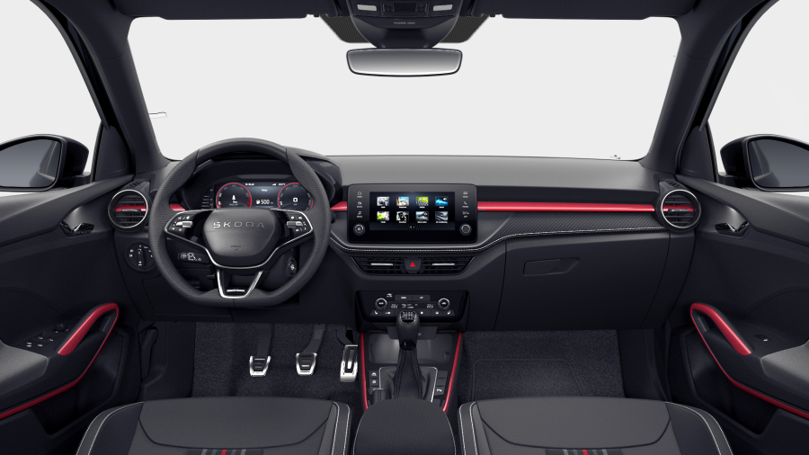 Škoda Fabia, 1,0 TSI 85 kW 6° manuální, barva černá