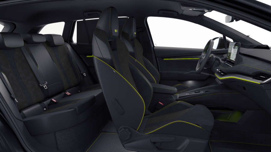 Škoda Enyaq iV, 84 kWh 1° automatická 4x4, barva černá