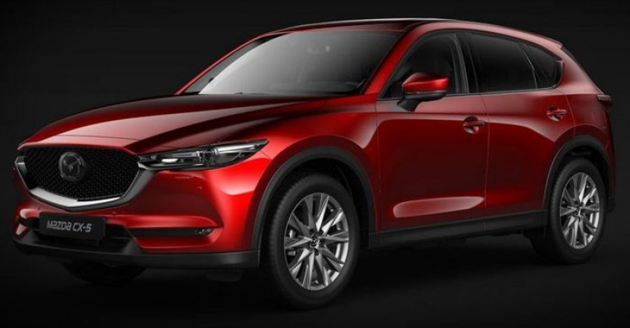 Mazda CX-5, 2.5 Skyactiv G194 AWD A/T, barva červená