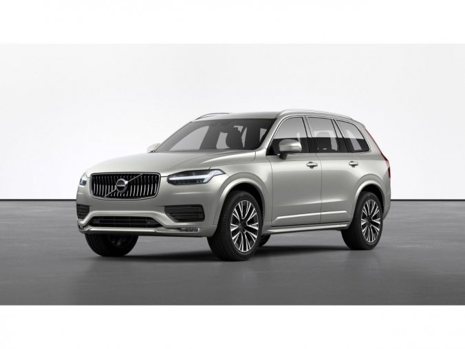 Volvo XC90, SUV, Momentum Pro B5 AWD Mild-Hybrid diesel, barva stříbrná