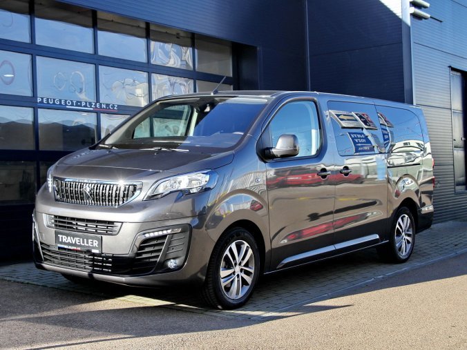 Peugeot Traveller, Active Long (L3) 2.0 BHDI 150 MAN6, barva šedá