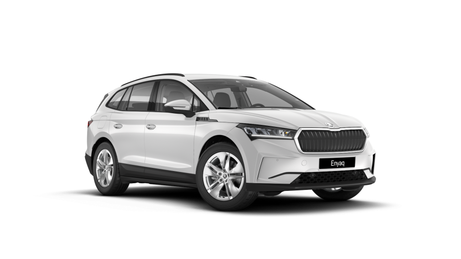 Škoda Enyaq iV, 55 kWh 125,00 kW 1-stup. automat., barva bílá