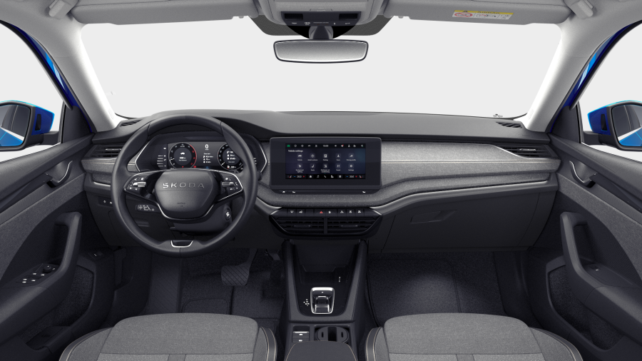 Škoda Octavia, 2,0 TDI 110 kW 7° automatická DSG, barva modrá