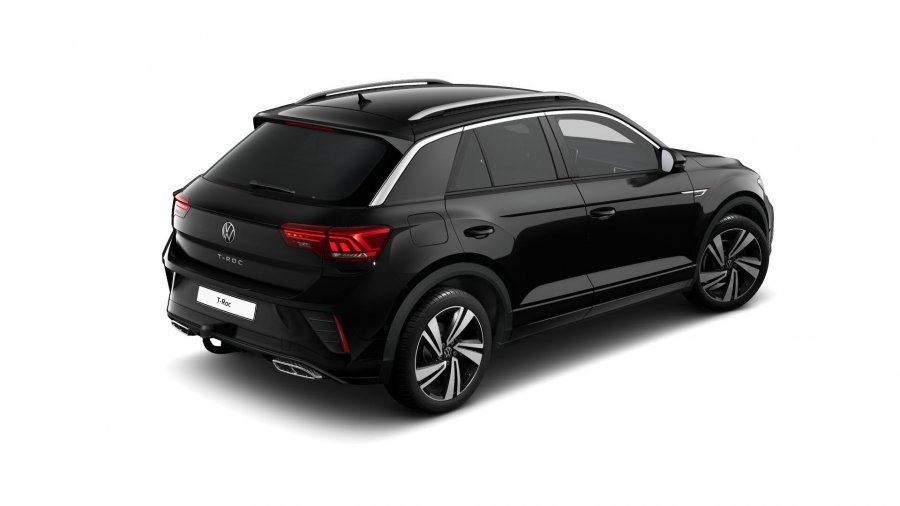 Volkswagen T-Roc, T-Roc R-Line 1,5 TSI 110 kW 7DSG, barva černá