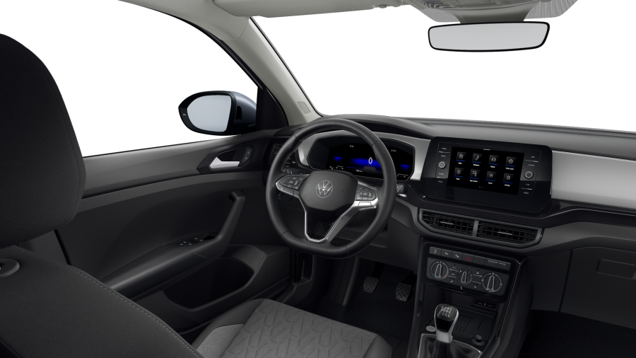 Volkswagen T-Cross, T-Cross People 1.0 TSI 85 kW 6G, barva šedá