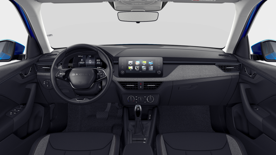 Škoda Kamiq, 1,0 TSI 85 kW 7° automatická DSG, barva modrá