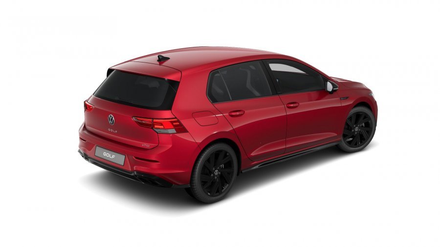 Volkswagen Golf, Golf R-line 1,5 eTSI 7DSG mHEV, barva červená