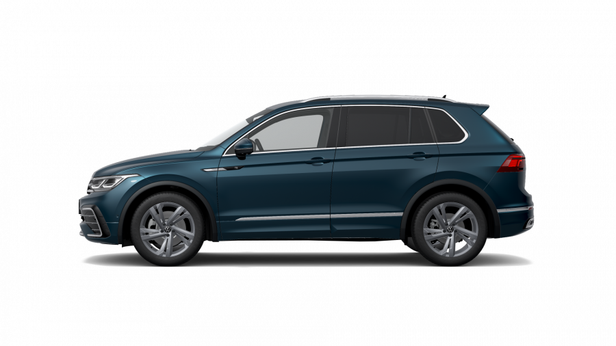 Volkswagen Tiguan, Tiguan R-Line 2,0 TSI 140 kW 4M 7DSG, barva modrá