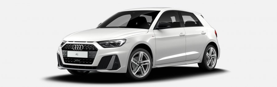 Audi A1, A1 Sportback S line 35 TFSI 110 kW, barva bílá