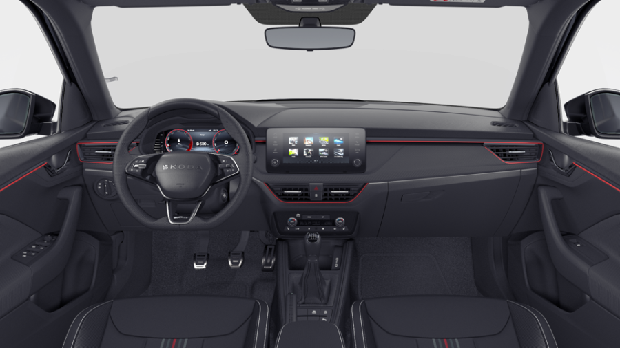 Škoda Kamiq, 1,5 TSI 110 kW 6° manuální, barva černá
