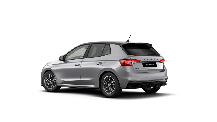 Škoda Fabia, 1,0 TSI 85 kW 7° automatická DSG, barva stříbrná