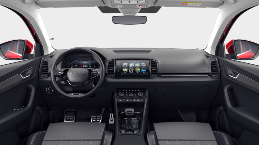 Škoda Karoq, 1,5 TSI 110 kW 7-stup. automat., barva červená