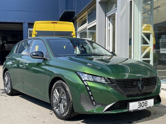 Peugeot 308, Peugeot 308 ACTIVE 1.2 PT 130K MAN6, barva zelená