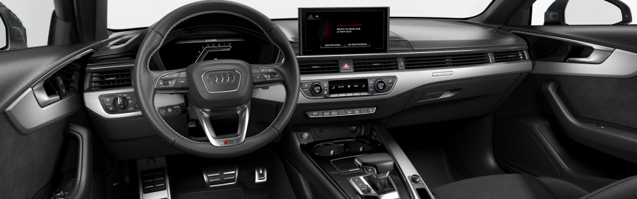 Audi A4, A4 Avant Advanced 40 TDI 150 kW q, barva šedá
