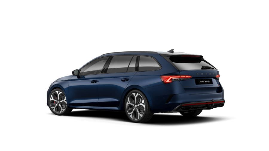 Škoda Octavia, 2,0 TSI 195 kW 7° automatická DSG, barva modrá