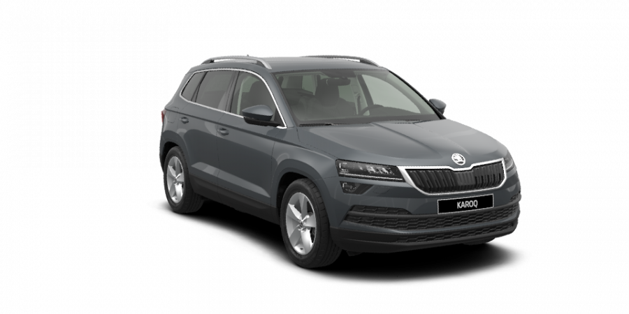 Škoda Karoq, 2,0 TDI 110 kW 6-stup. mech., barva šedá