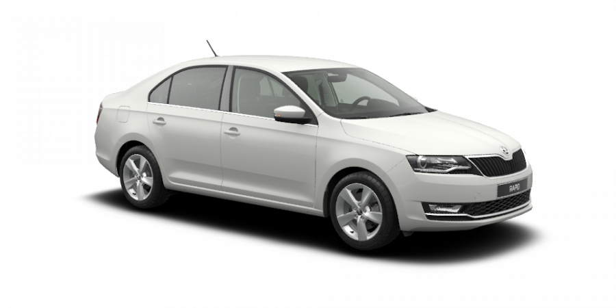 Škoda Rapid, 1,0 TSI 81 kW 6-stup. mech., barva bílá