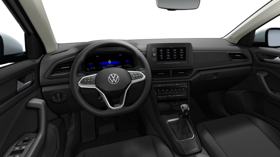 Volkswagen T-Roc, T-Roc Limited 1,0 TSI 85 kW 6G, barva bílá