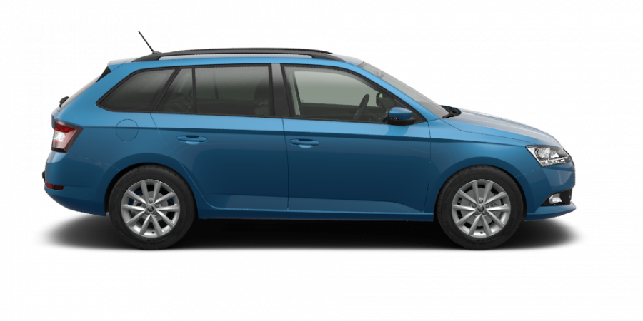 Škoda Fabia, 1,0 TSI 81 kW 6-stup. mech., barva modrá